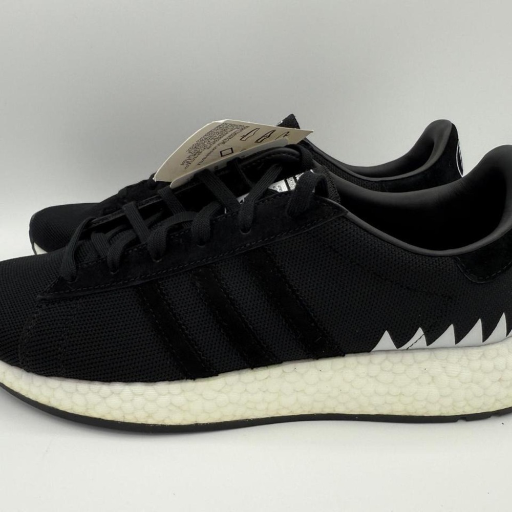 Adidas Chop Shop NBHD Mens 9.5 Black NEW Neighborhood Consortium DA8839 Boost - Picture 6 of 8